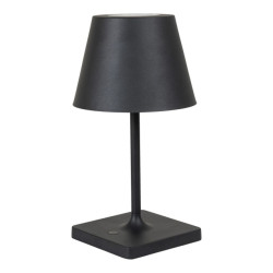 House Nordic Dean led table lamp table lamp, black, rechargeable