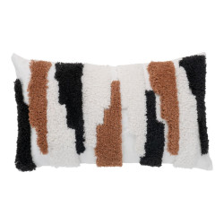 House Nordic Sagres cushion cushion in brown/black/white 30x50 cm
