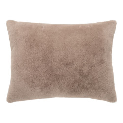 House Nordic Evora cushion cushion in light brown arrtifical fur 45x60 cm