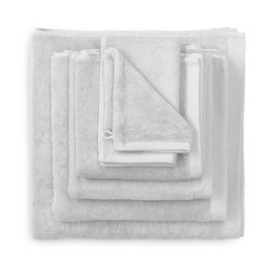 Heckett & Lane 2 stuks premium handdoek 50 cm x 100 cm glacier grey