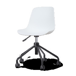 Nolon Nout-pip bureaustoel zwart onderstel