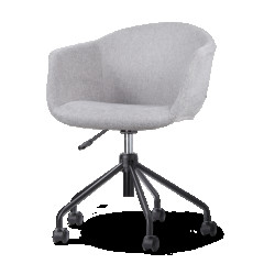 Nolon Nout-otis bureaustoel licht zwart onderstel