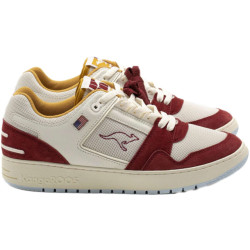 Kangaroos Hot shot lo varsity wine red cream