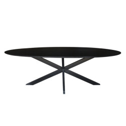 Livingfurn eetkamertafel oslo ovaal - acasia hout 240cm