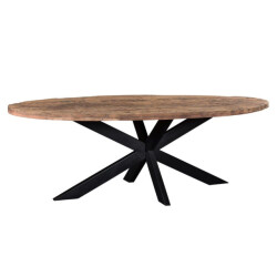 Livingfurn e eetkamertafel rond riverwood 240 cm -