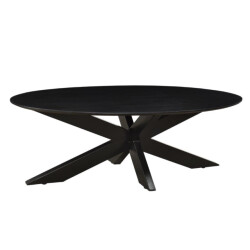 Livingfurn salontafel oslo ovaal -70x130x40 acaciahout