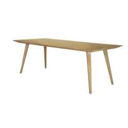 Livingfurn eetkamertafel tomar 220cm teakhout