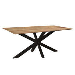 Livingfurn eetkamertafel oslo acasia hout 160 cm -