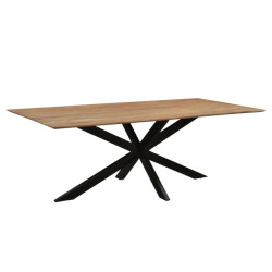 Livingfurn eetkamertafel oslo acasia hout 220 cm -