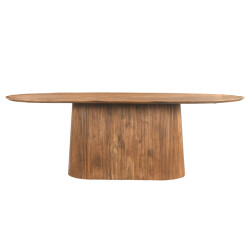 Livingfurn eetkamertafel salvator 230cm mangohout