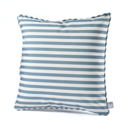 Extreme Lounging B-cushion pattern pencil stripe sea blue