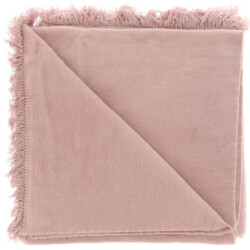 Unique Living plaid nomi 150x200cm old pink
