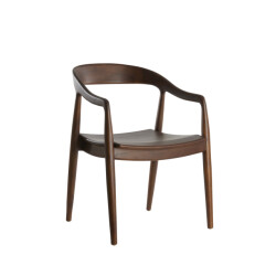 Light & Living eetkamerstoel 60x58x83 cm palos hout donker