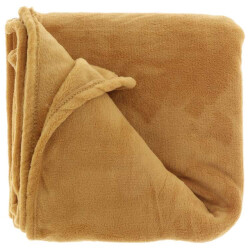 Unique Living plaid bailey eco 130x180cm taffy