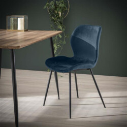 Hoyz Hoyz velvet stoel kuip zitting - 4 stuks