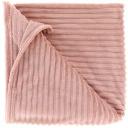 Unique Living plaid dez 150x200cm old pink