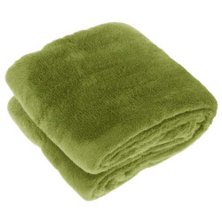 Unique Living justin plaid 150x200cm moss green