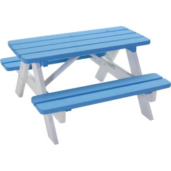 SenS-Line kinder picknicktafel mickey 90 cm blauw/