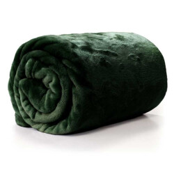 Unique Living enzo plaid 130x180cm dark green