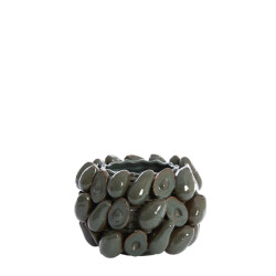 Light & Living vaas deco Ø31,5x23 cm avocado keramiek +groen