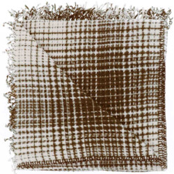 Unique Living plaid allon 130x180cm coconut