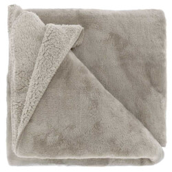 Unique Living | plaid torvah 150x200cm chateau grey