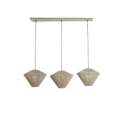 Light & Living hanglamp 3l 120x42x130 cm felida crème
