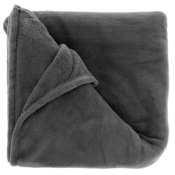 Unique Living plaid claudi 130x160cm grey
