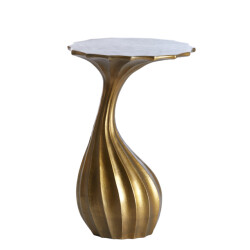 Light & Living bijzettafel 41x36x63 cm nyoko antiek