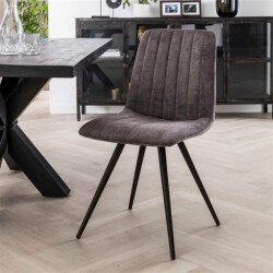 Hoyz Hoyz stoel velvet straight stitch - 4 stuks