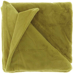 Unique Living plaid klaas 150x200cm moss green