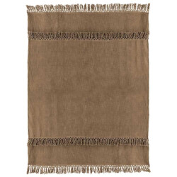 Unique Living plaid saba 130x180cm coconut