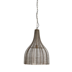 Light & Living hanglamp Ø45x61 cm mariama antiek