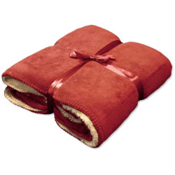 Unique Living | coby plaid 130x160cm redwood