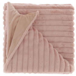 Unique Living | plaid peppe 150x200cm old pink
