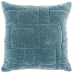 Unique Living kussen nika 45x45cm mineral blue
