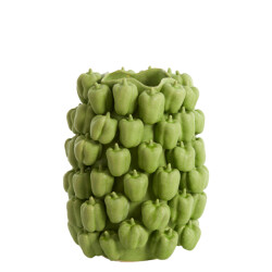 Light & Living vaas deco 35x33x47 cm bellpepper keramiek mat
