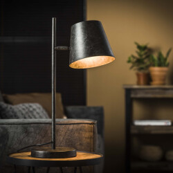 Hoyz Hoyz tafellamp industrieel 1 lamp verstelbare metalen kap