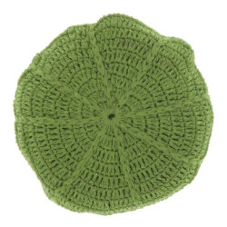 Unique Living kussen dora 45cm Ø nile green