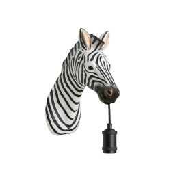 Light & Living wandlamp zebra 34.5x16x24.5cm -