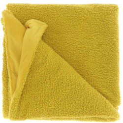 Unique Living | plaid romie 150x200cm bamboo yellow
