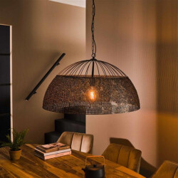 Hoyz Hoyz hanglamp Ø80 armor metaal bruin