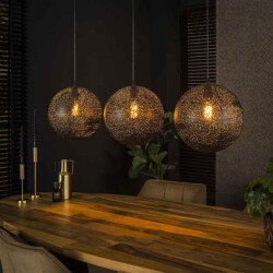 Hoyz hanglamp 3x Ø30 zip artic