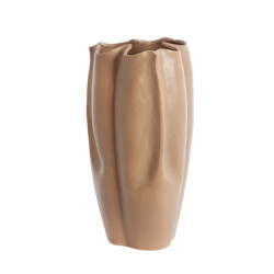 Light & Living vaas deco 28x27,5x56 cm sanguli keramiek bruin