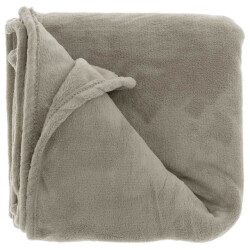 Unique Living plaid claudi 130x160cm chateau grey