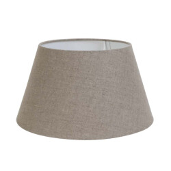Light & Living lampenkap dark linen 25x18x14cm -