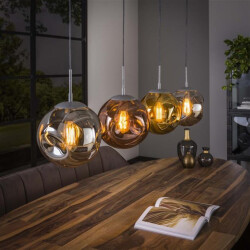 Hoyz Hoyz hanglamp 4l stellar / oud zilver