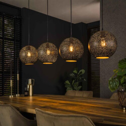 Hoyz hanglamp 4x Ø25 zip artic