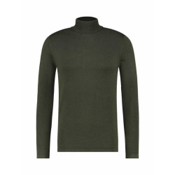 Purewhite Trui turtleneck pw groen