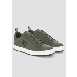 Antony Morato Schoen sneaker 22 leather olive groe